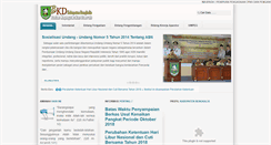 Desktop Screenshot of bkd.bengkaliskab.go.id